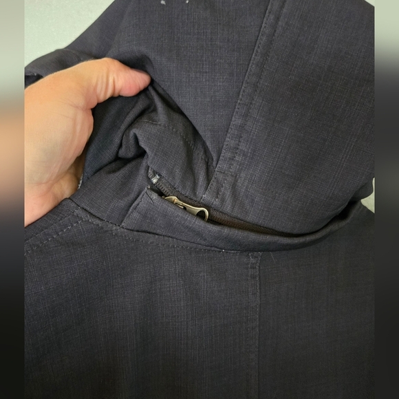 Free Country Black Hooded Coat Size Large - Picture 3 of 6